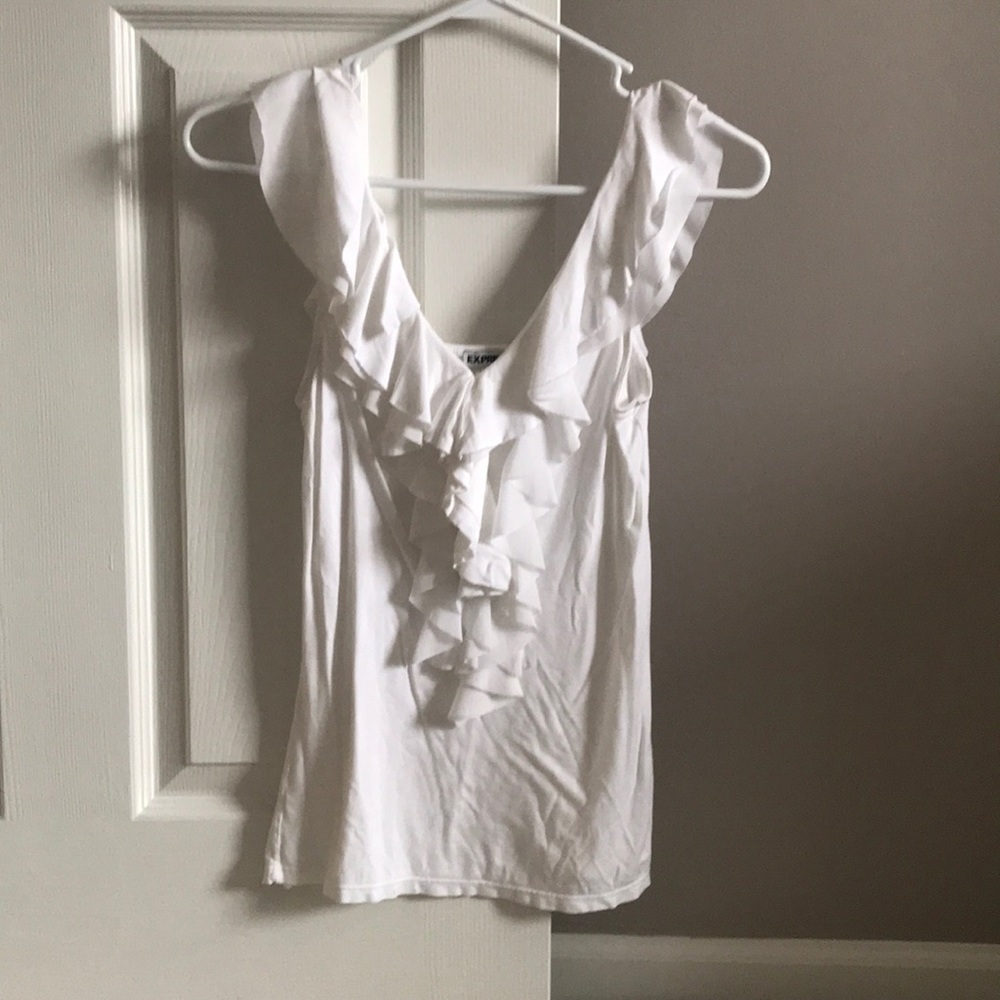 Express Ruffle Tank top